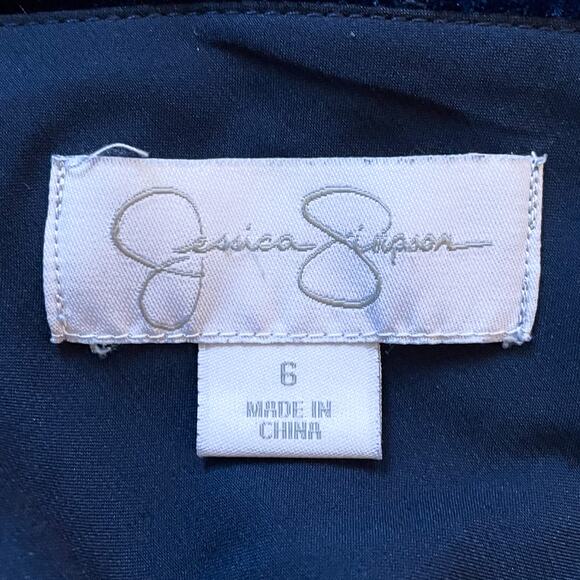 Blue Velvet Open Back Mini Dress Sz 6 Dolman Sleeve Hollywood Glam Cocktail - Picture 9 of 10